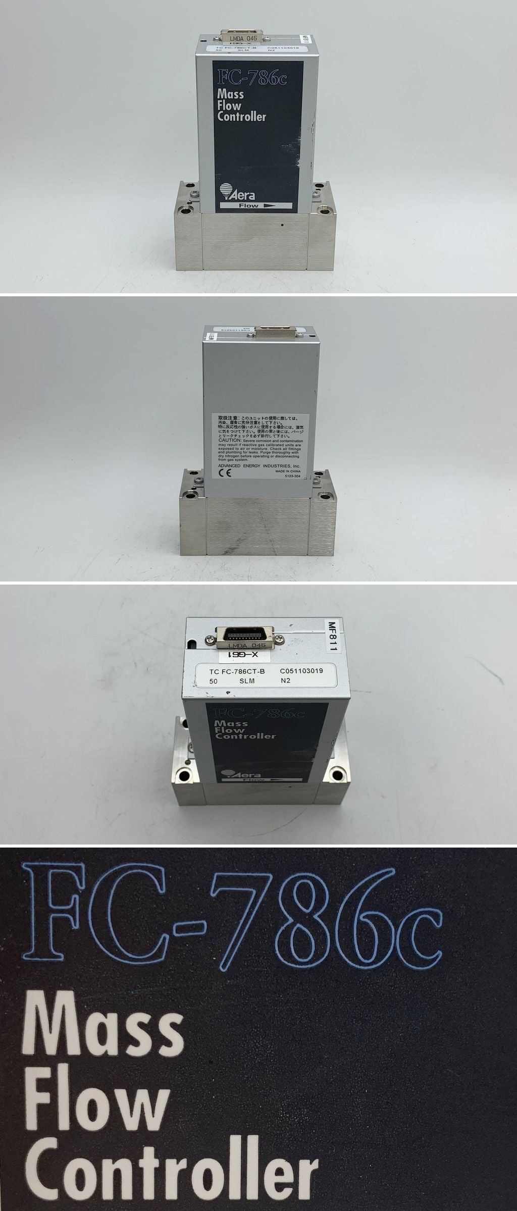 LK1840 Massenflussregler Mass Flow Controller Aera FC-786c
