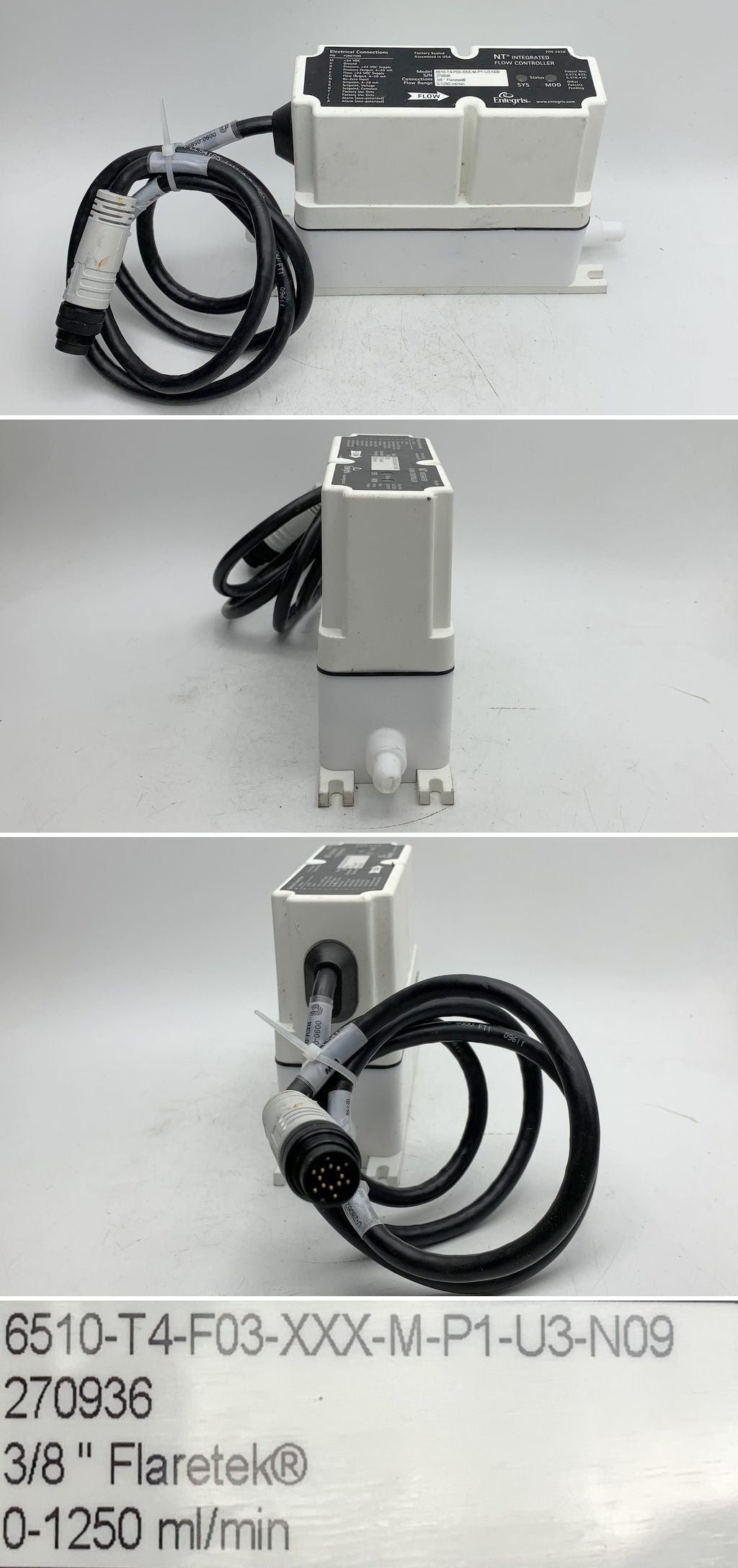 LK1848 Durchflussregler Entegris 6510-T4-F03-XXX-M-P1-U3-N09