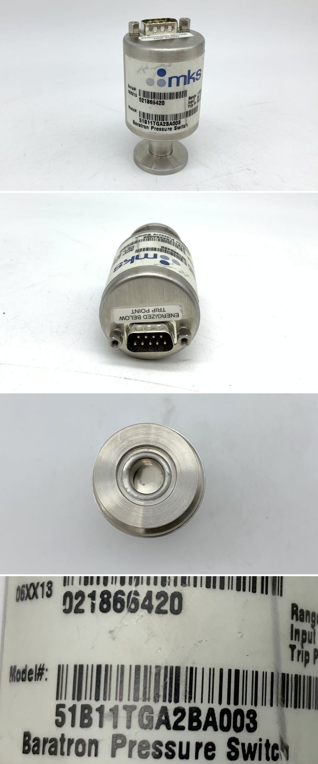 LK1870 Baratron Pressure Switch MKS 51B11TGA2BA003