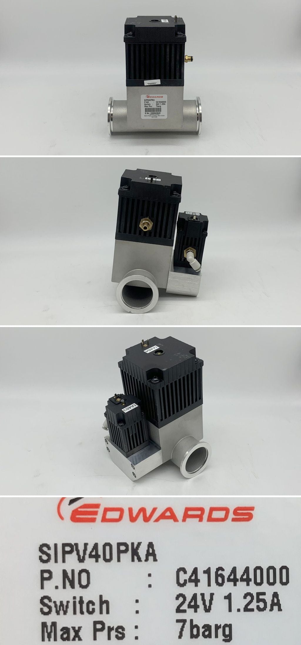 LK1891 Vaccum Valve Edwards SIPV40PKA C41644000