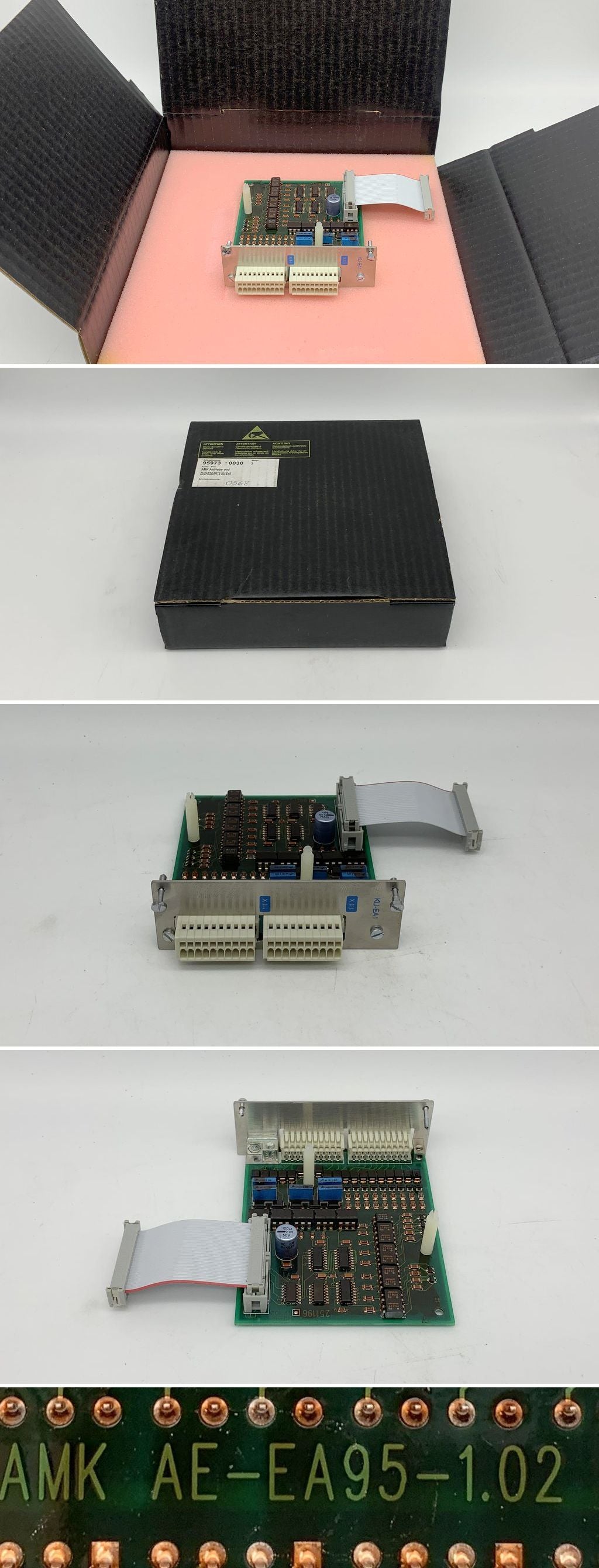 LK1960 Steuerkarte AMK KU-EA1 AE-EA95-1.02 T-NR. 25741
