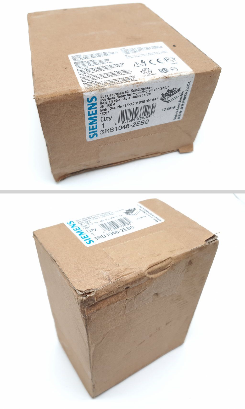 LK2042 Leistungsschalter Motorschutzschalter Siemens 3RB1046-2EB0 25-100A