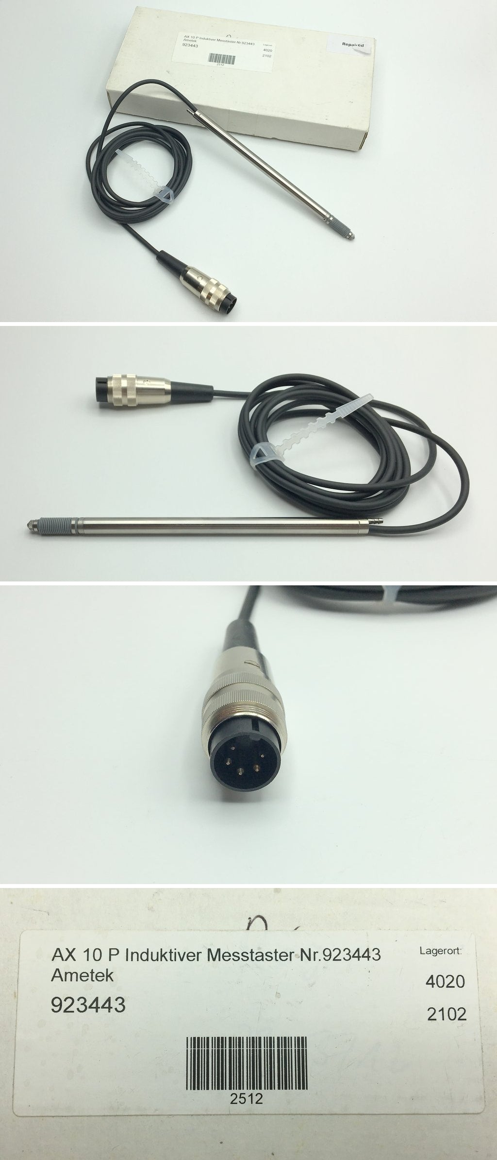 LK205 Induktiver Messtaster Solarton Ametek AX 10 P_2