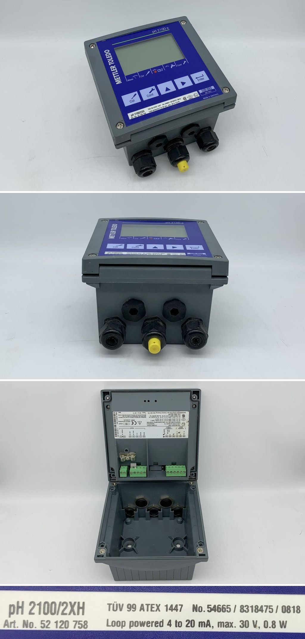 LK2072 Transmitter Mettler Toledo pH 2100/2XH 52120758