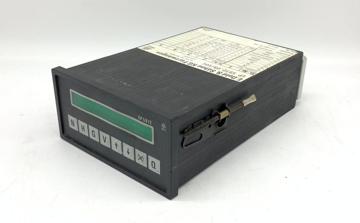 LK2092 Digitalanzeige E.Dold & Söhne KG EP 5972.09/104