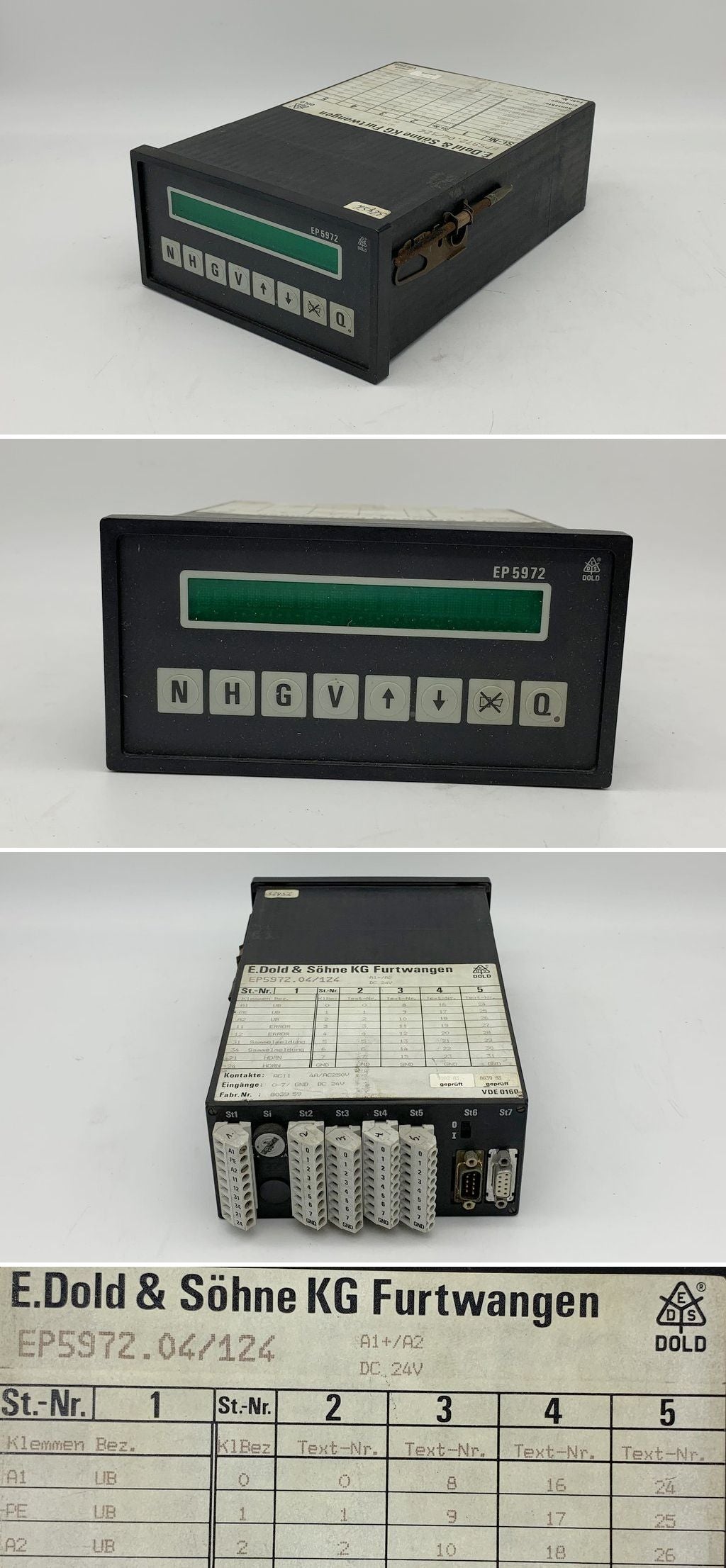 LK2093 Digitalanzeige E.Dold & Söhne KG EP 5972.04/124