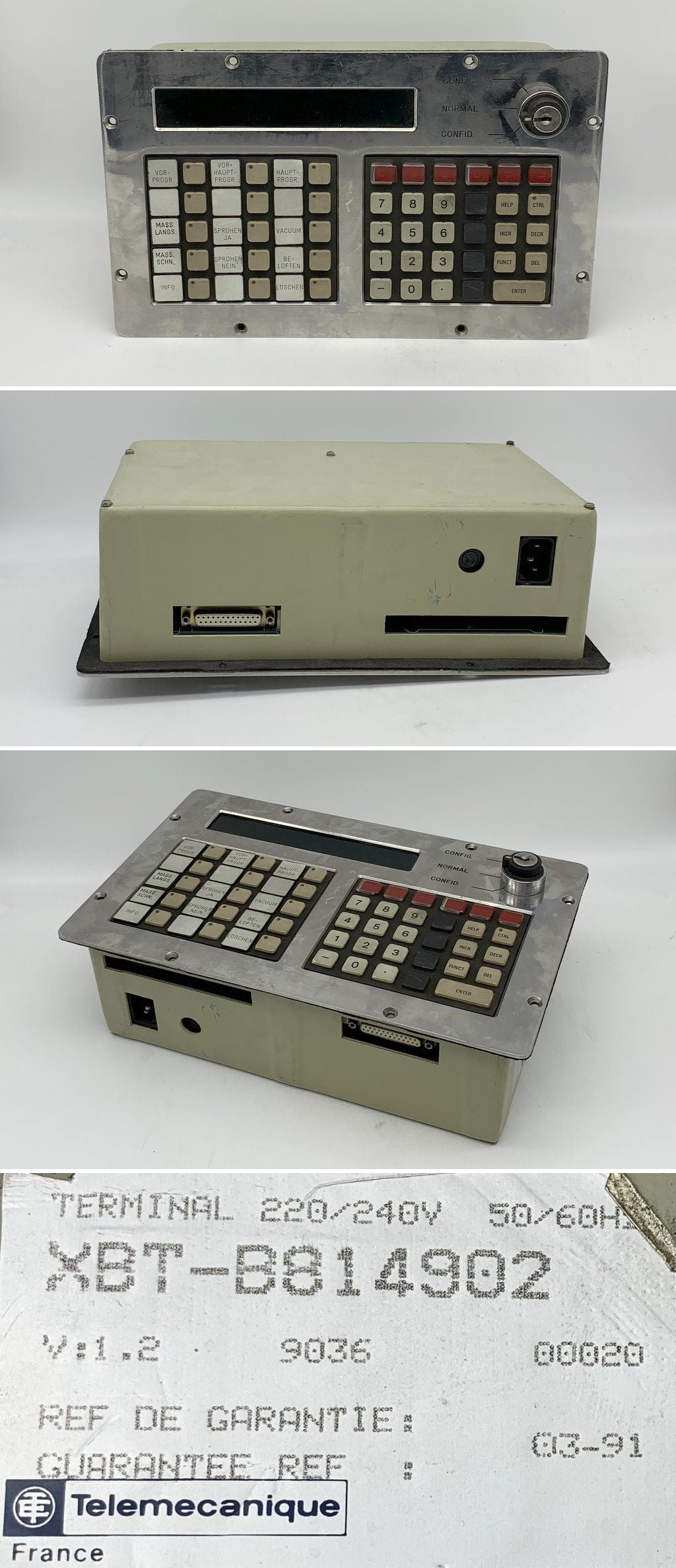 LK2096 Operator Panel Telemecanique XBT-B814902 00020