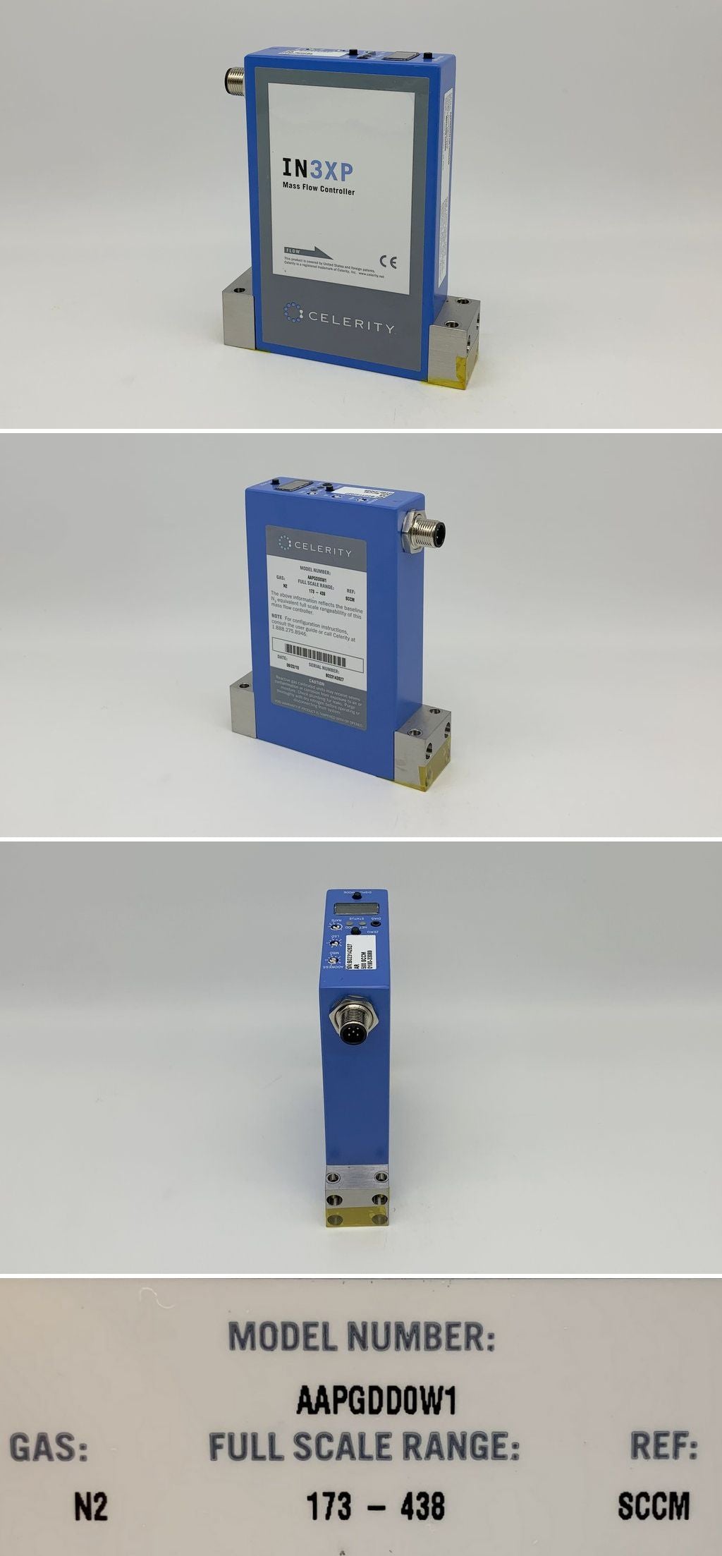 LK2112 Massenflussregler Mass Flow Controller Celerity Unit AAPGDD0W1