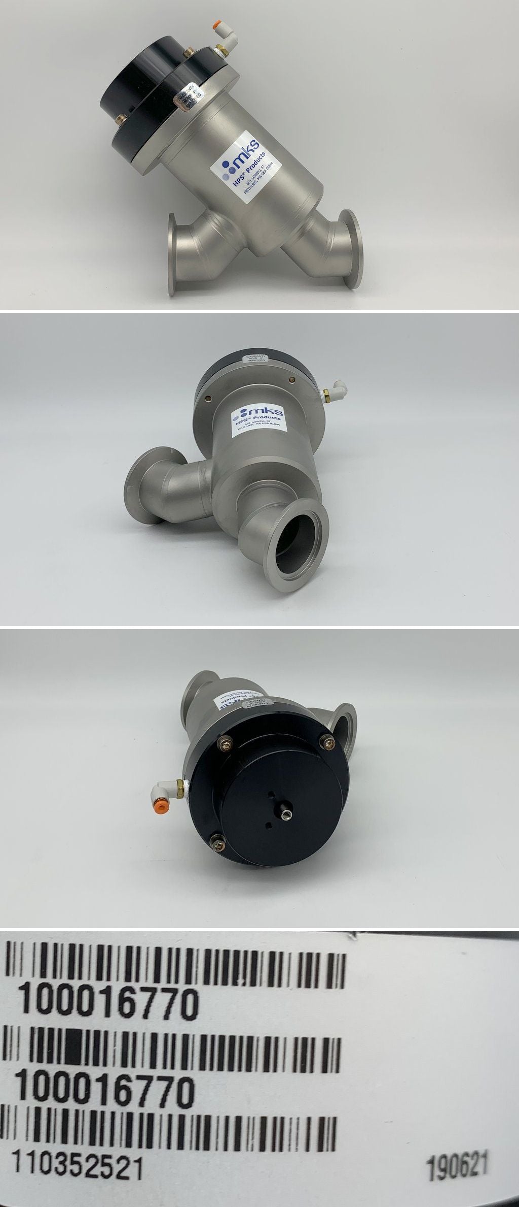 LK2121 Vakuumventil MKS 100016770