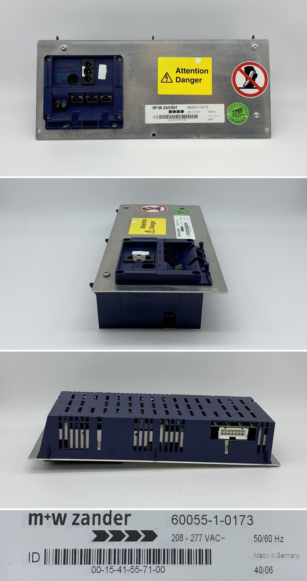 LK2138 Ventilator-Steuerung ebmpapst m+w zander 60055-1-0173