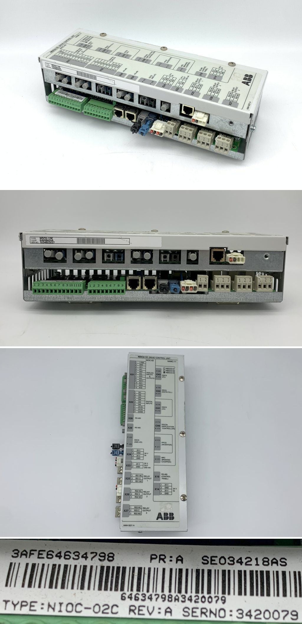 LK2162 Drive Control Unit ABB NDCU-12K NIOC-12C NAMC-11