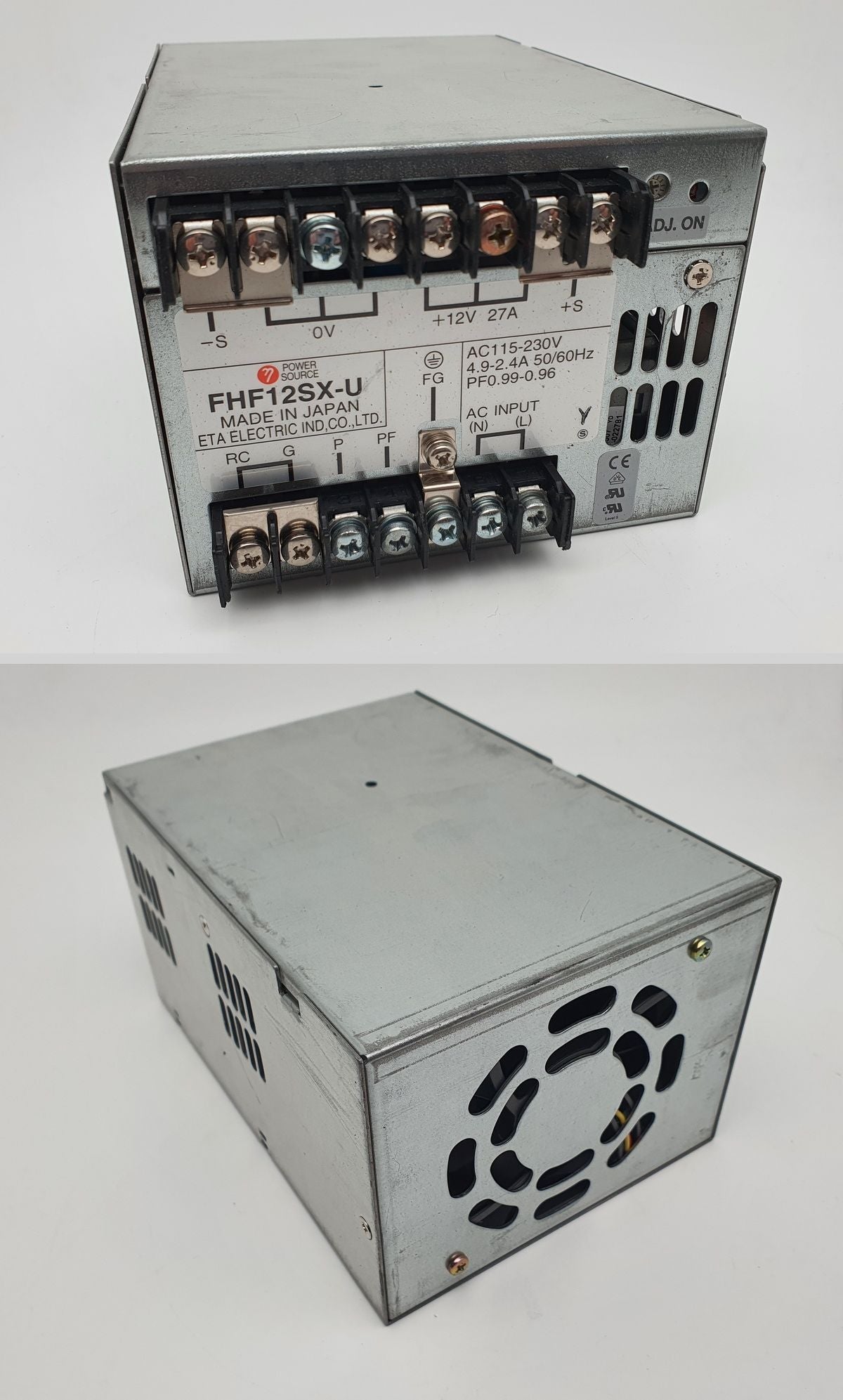 LK2269 Power Supply ETA FHF12SX-U 115-230V AC 12V DC 27A