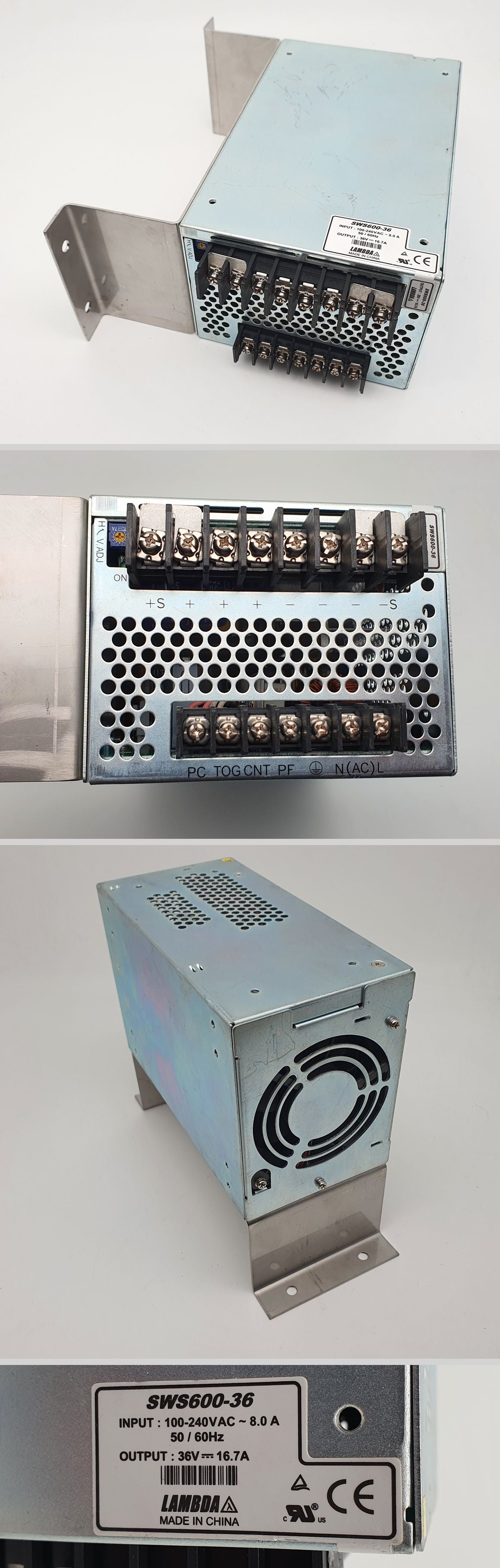 LK2270 Power Supply Lambda SWS600-36 36V 16,7A