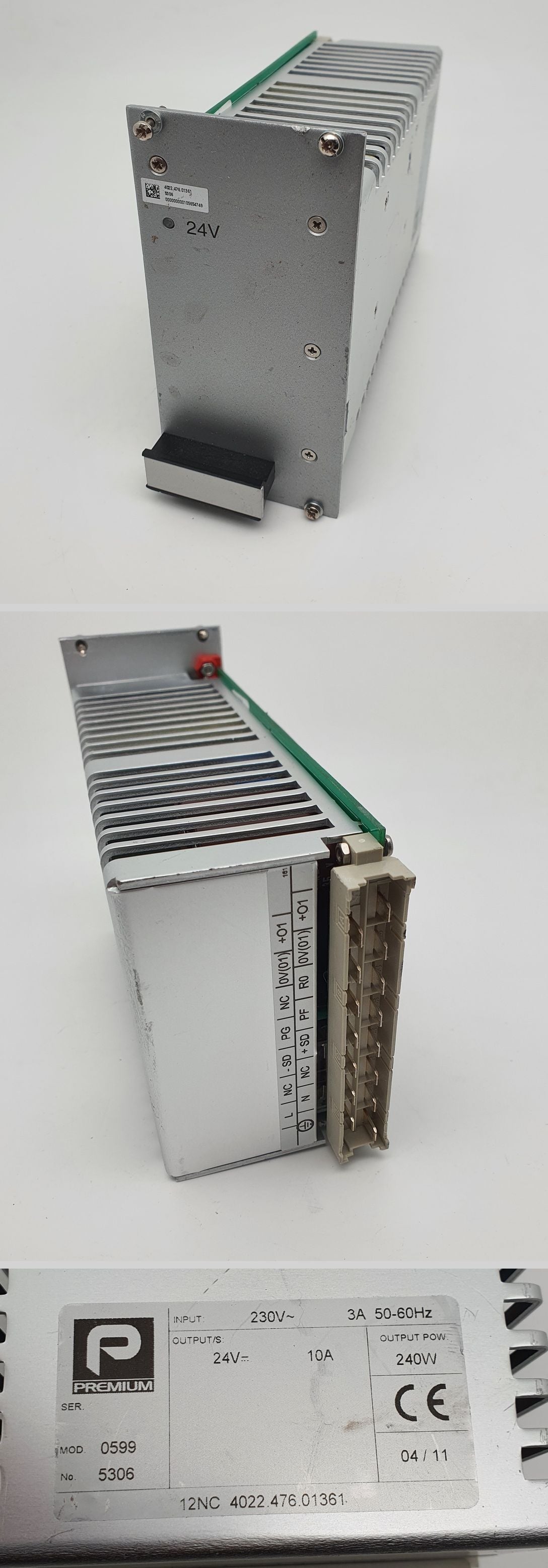 LK2273 Power Supply Premium 4022.476.01361 230V AC 24V DC 10A 240W