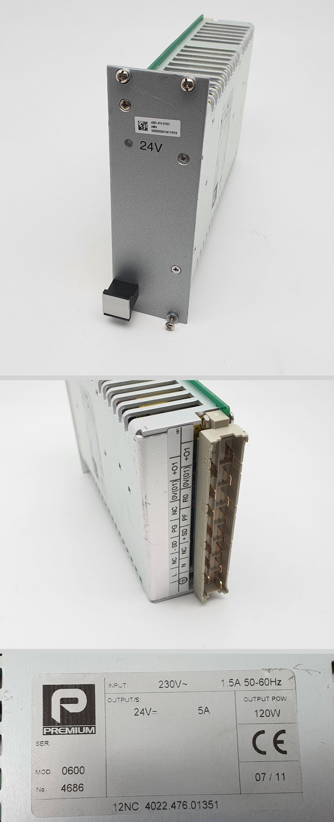 LK2274 Power Supply Premium 4022.476.01351 230V AC 24V DC 5A 120W