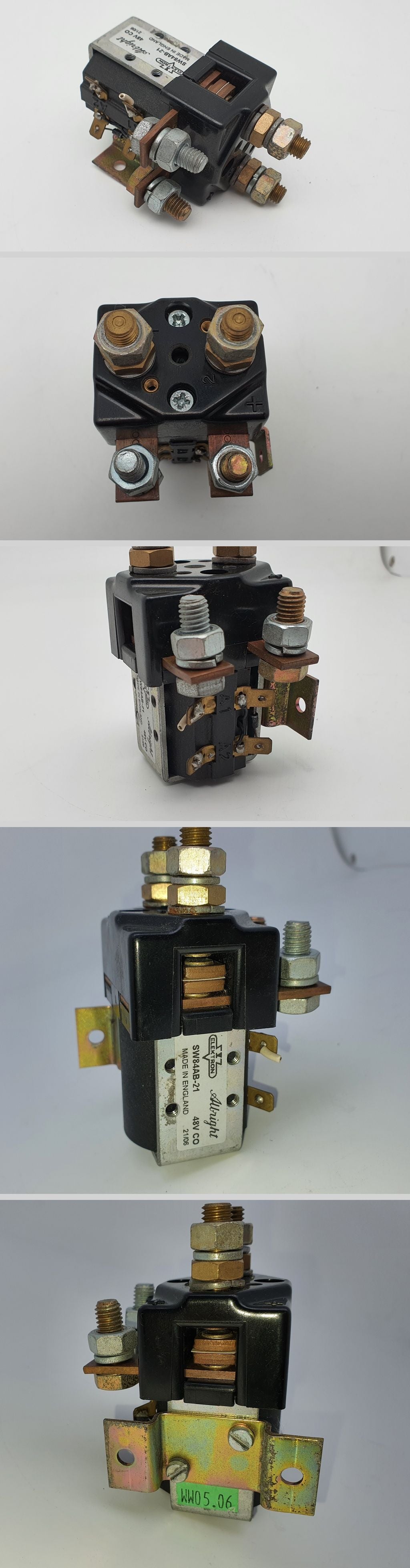 LK2278 Contactor Relais Albright SW84AB-21 48V DC