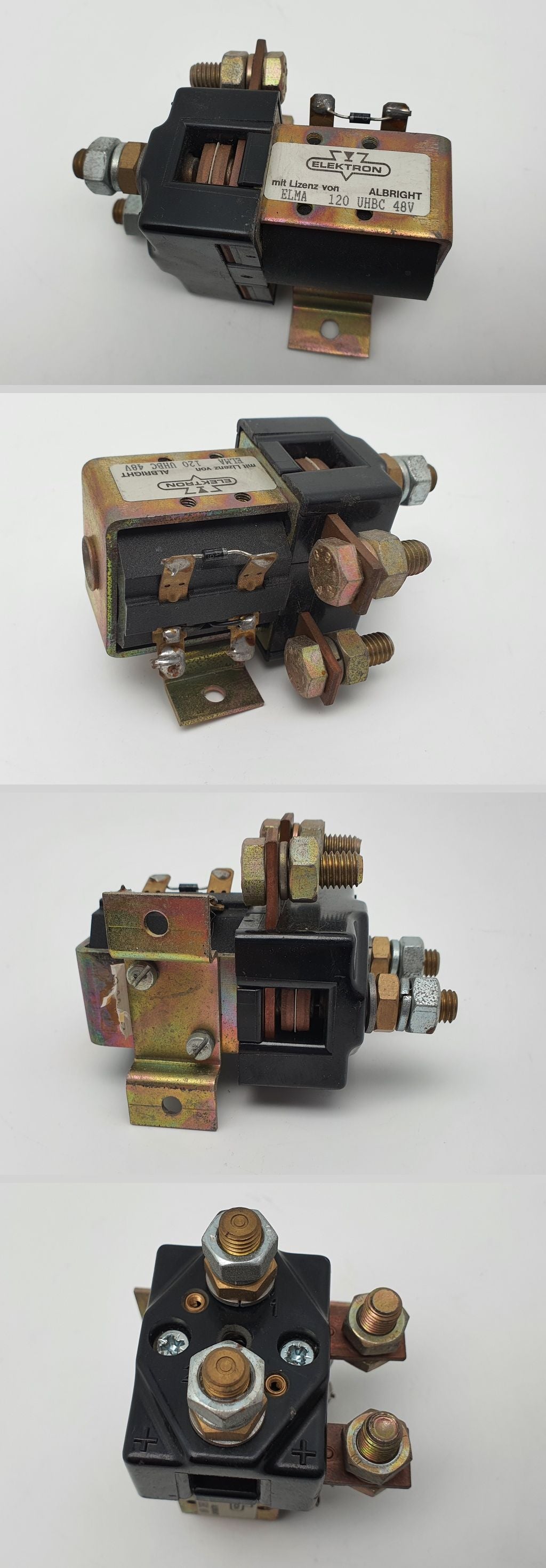 LK2279 Contactor Relais Elektron Albright Elma 120 UHBC 48V DC