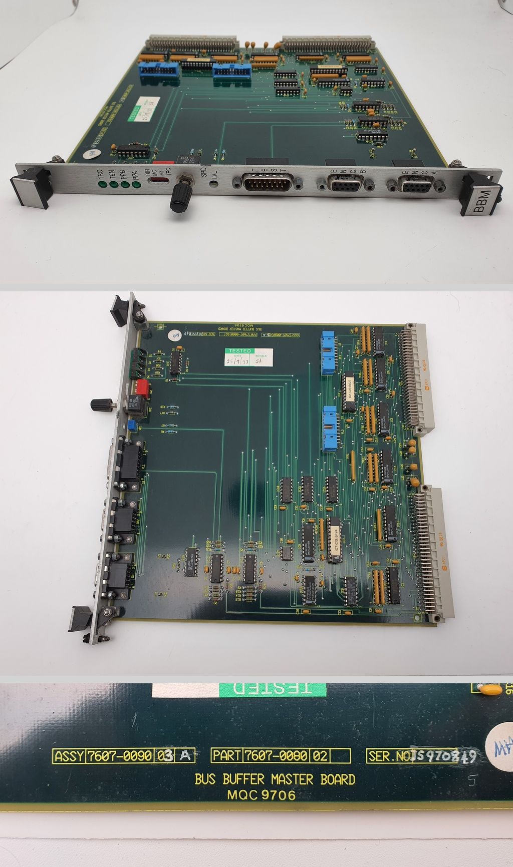 LK2281 Bus Buffer Master board Presstech 7607-0090 7607-0080 MQC9706