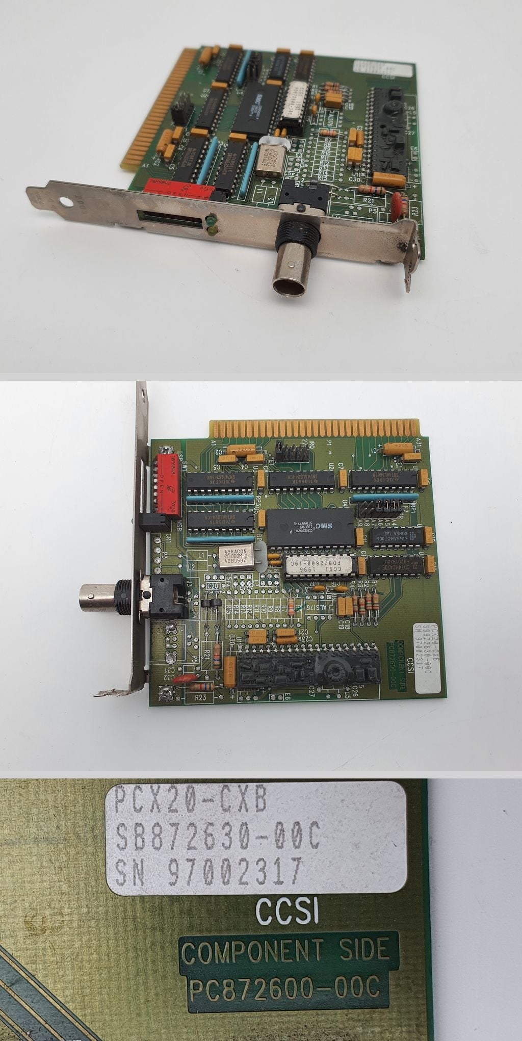 LK2286 Arcnet card PCX20-CXB SB872630-00C PC872600-00C