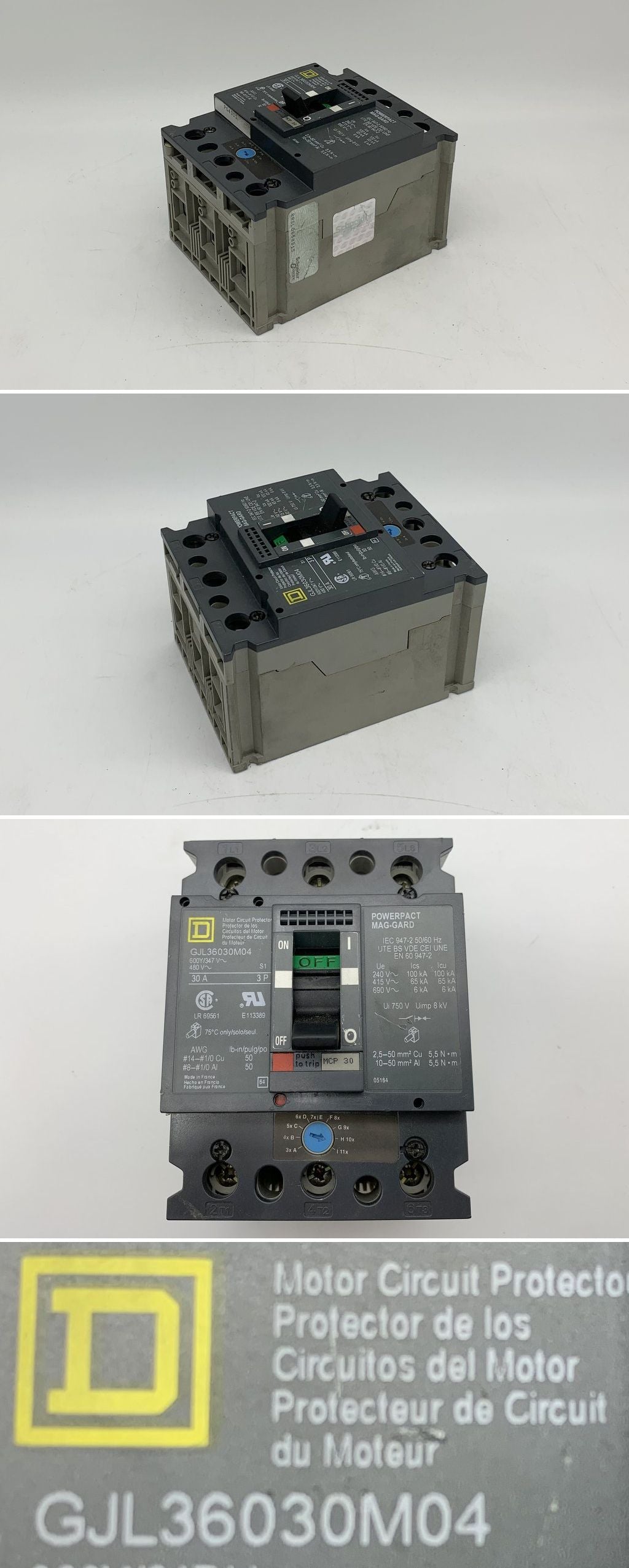 LK2311 Kompaktleistungsschalter Square GJL36030M04