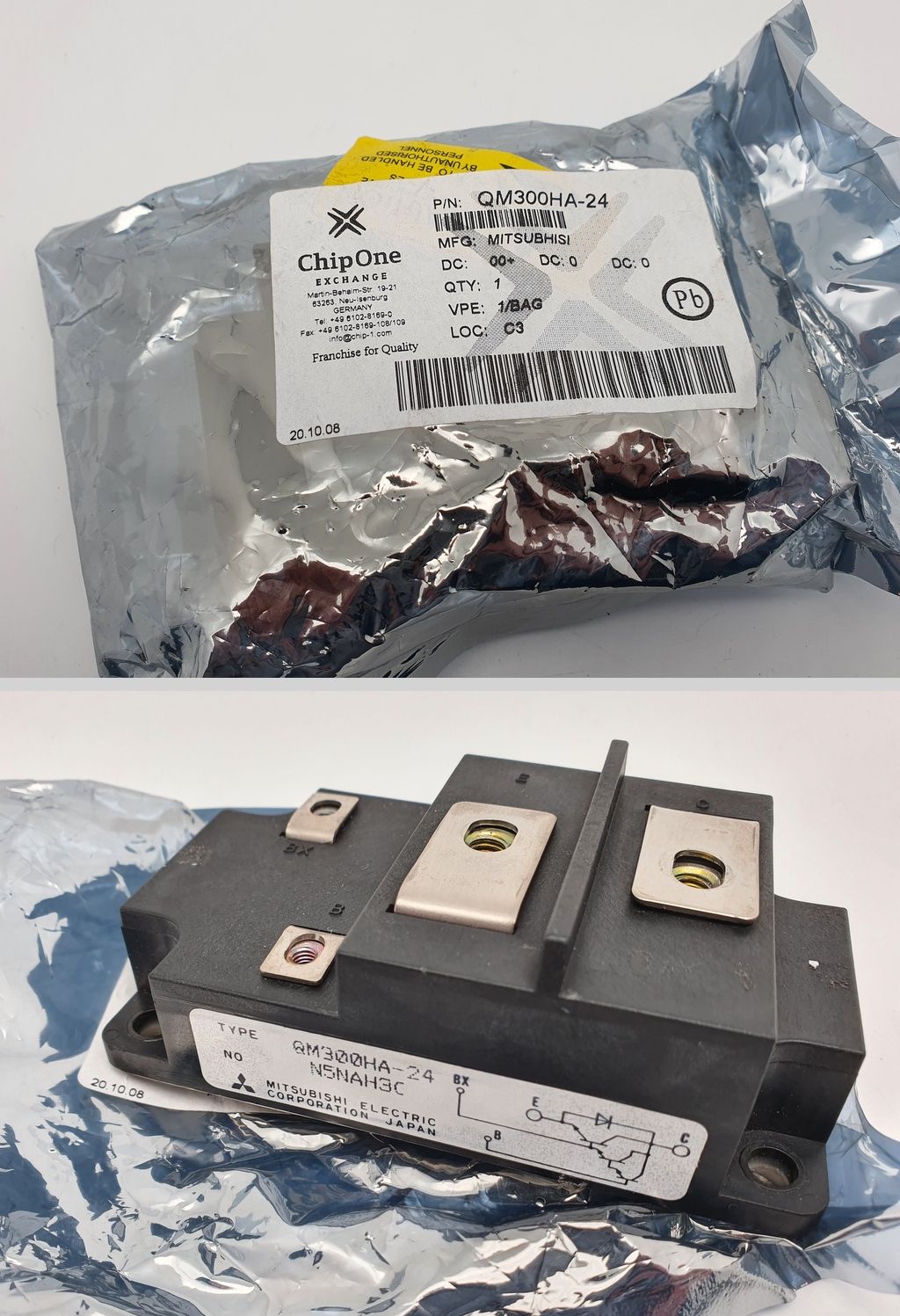 LK2360 IGBT Mitsubishi QM300HA-24 unbenutzt