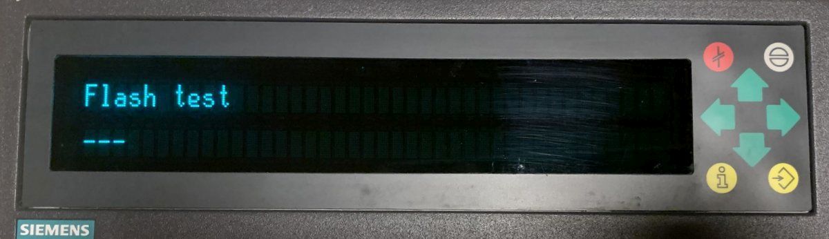 LK2412 Text Dispaly Siemens 6AV3020-1EL00 6AV3970-1XB10-0AA0