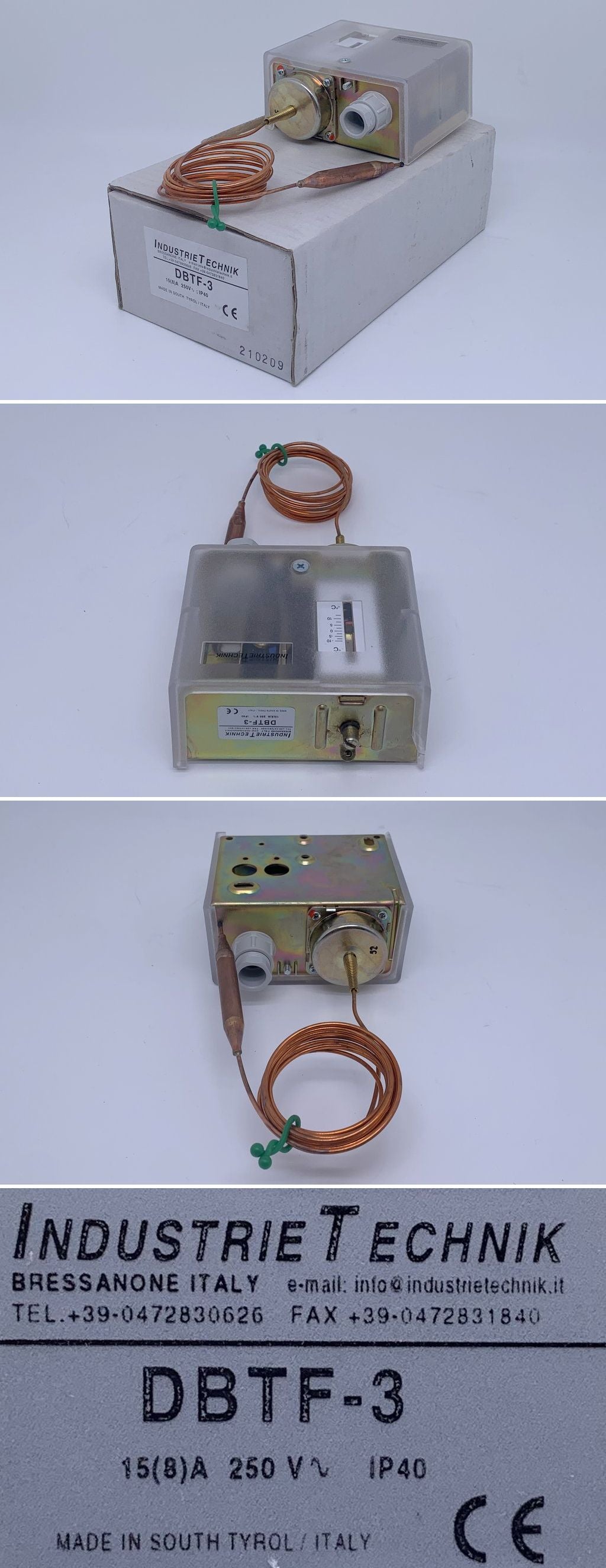 LK2419 Thermostat Industrie Technik DBTF-3