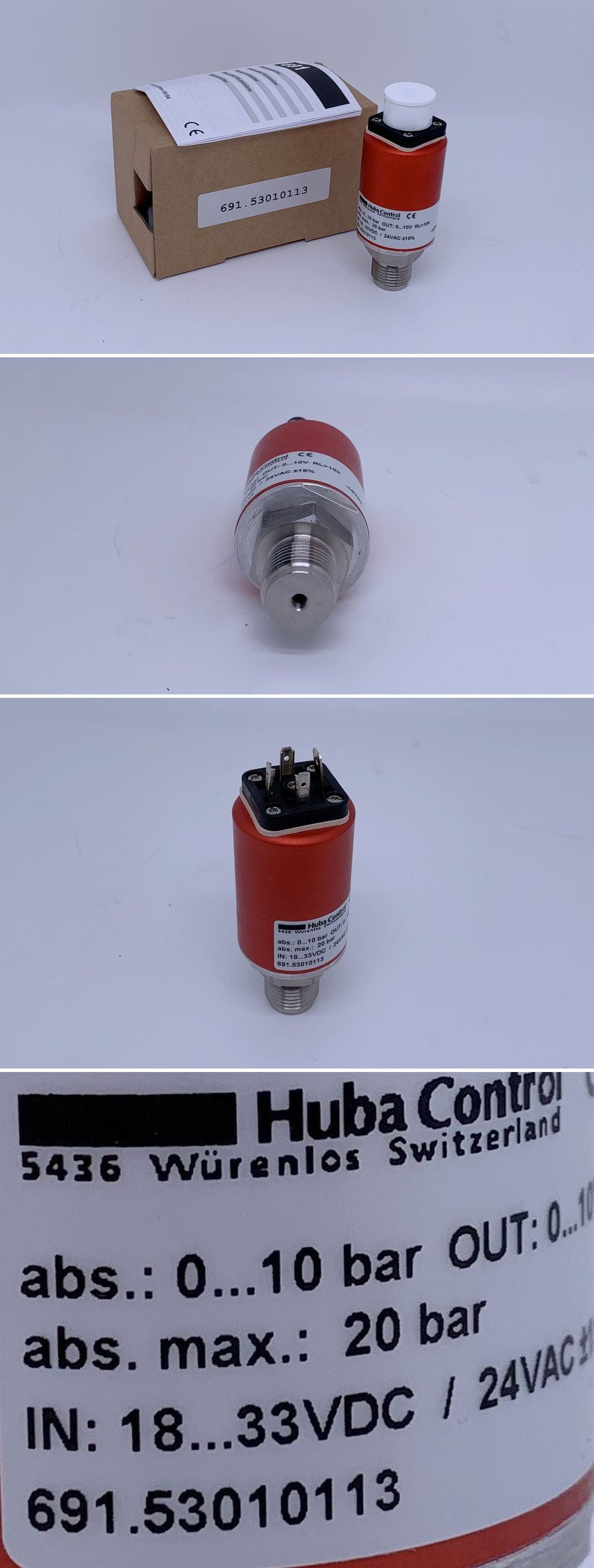 LK2423 Differenzdrucktransmitter Huba Control 691.53010113