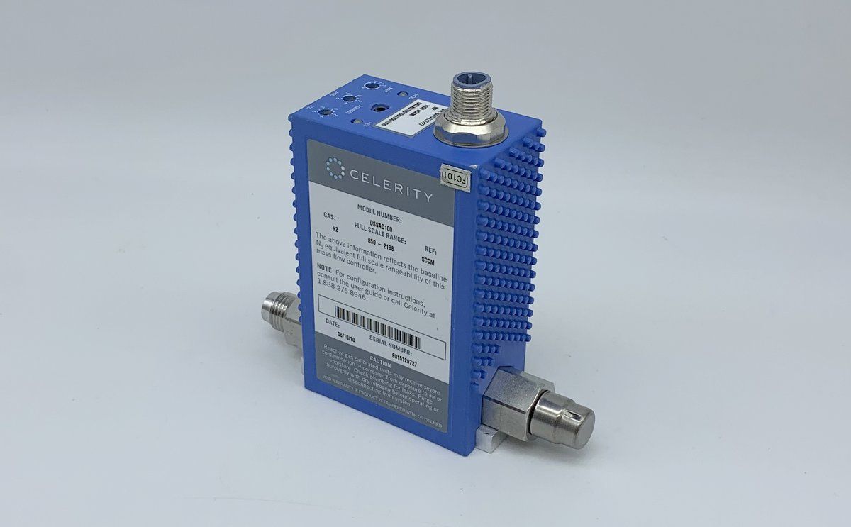 LK2431 Massenflussregler Mass Flow Controller Celerity Unit DSSAD100