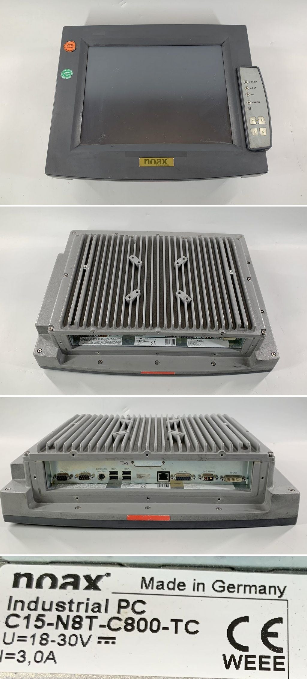 LK2436 Industrie-PC Noax C15-N8T-C800-TC