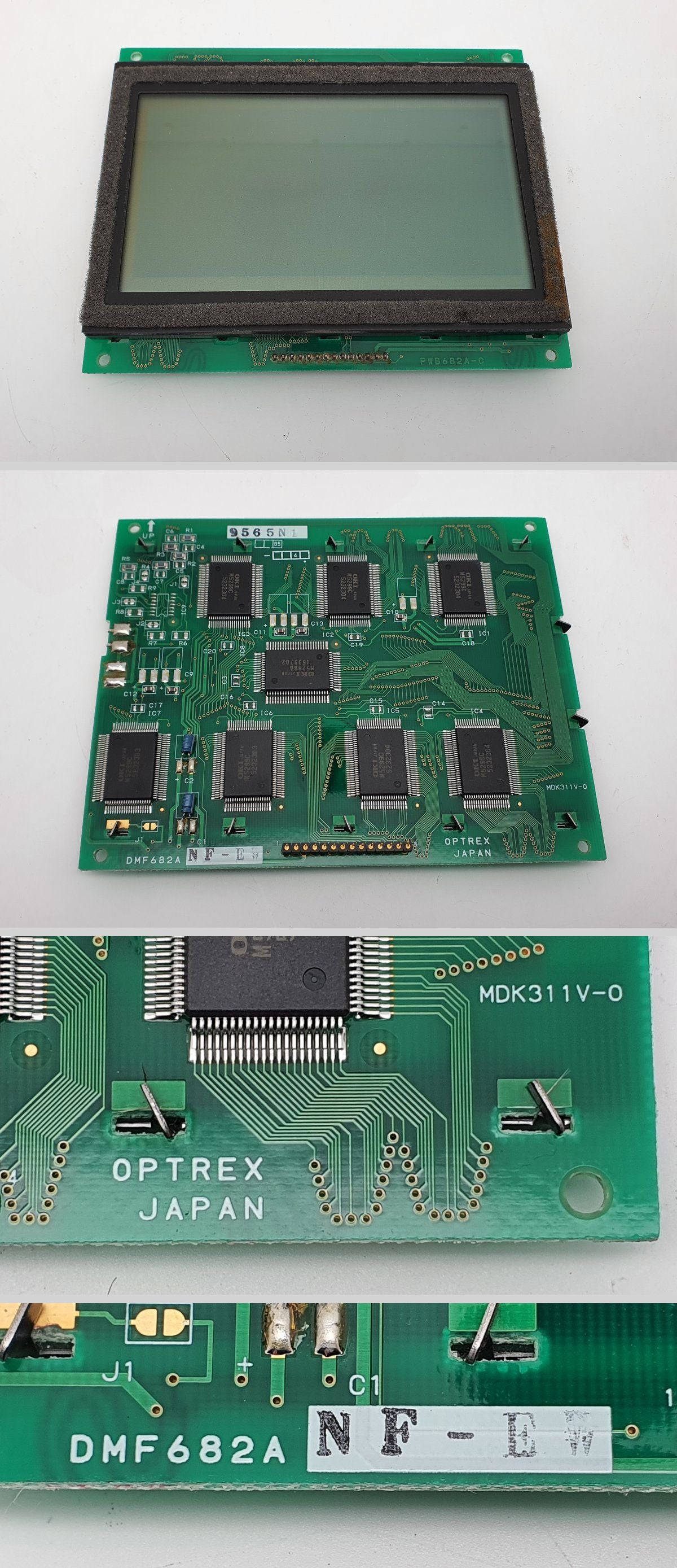 LK2465 Display Optrex DMF682ANF-EW