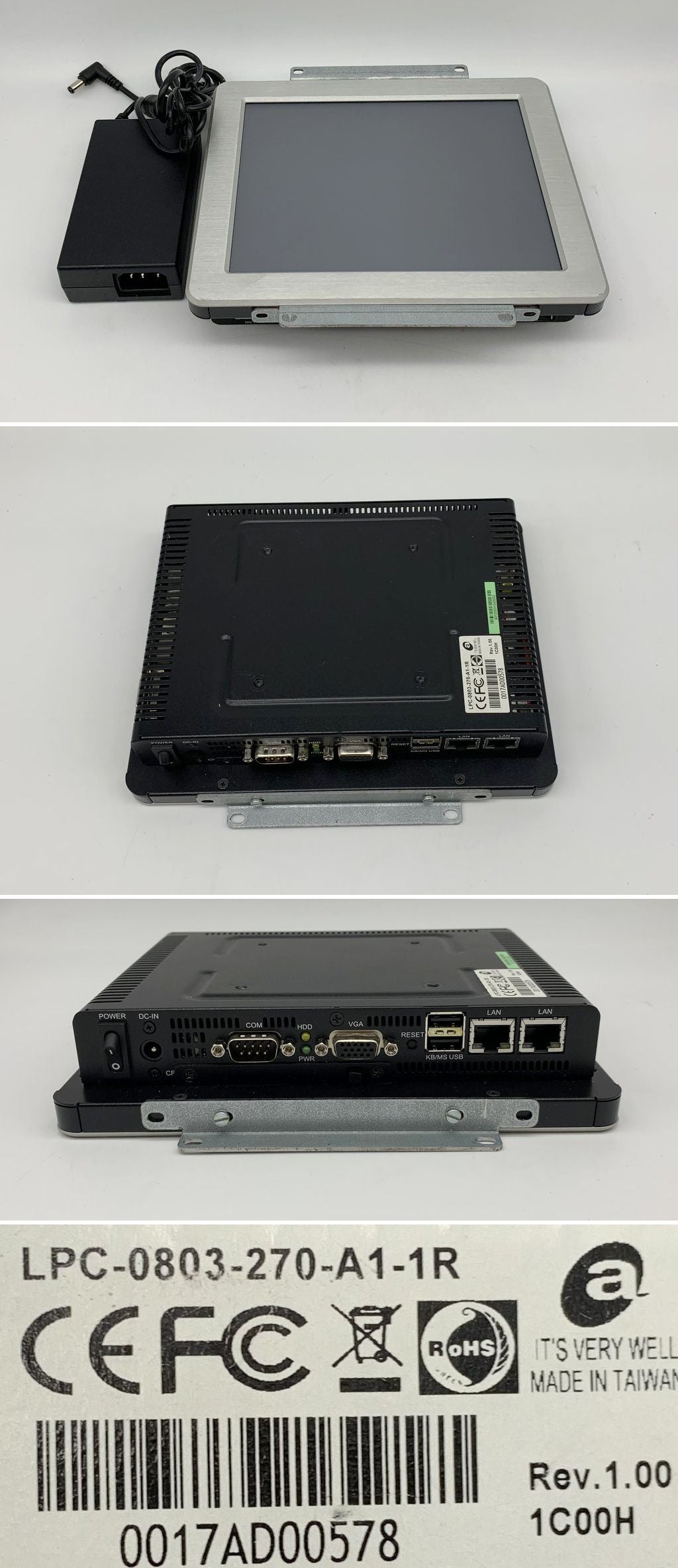 LK2507 Bedienpanel Avalue LPC-0803-270-A1-1R