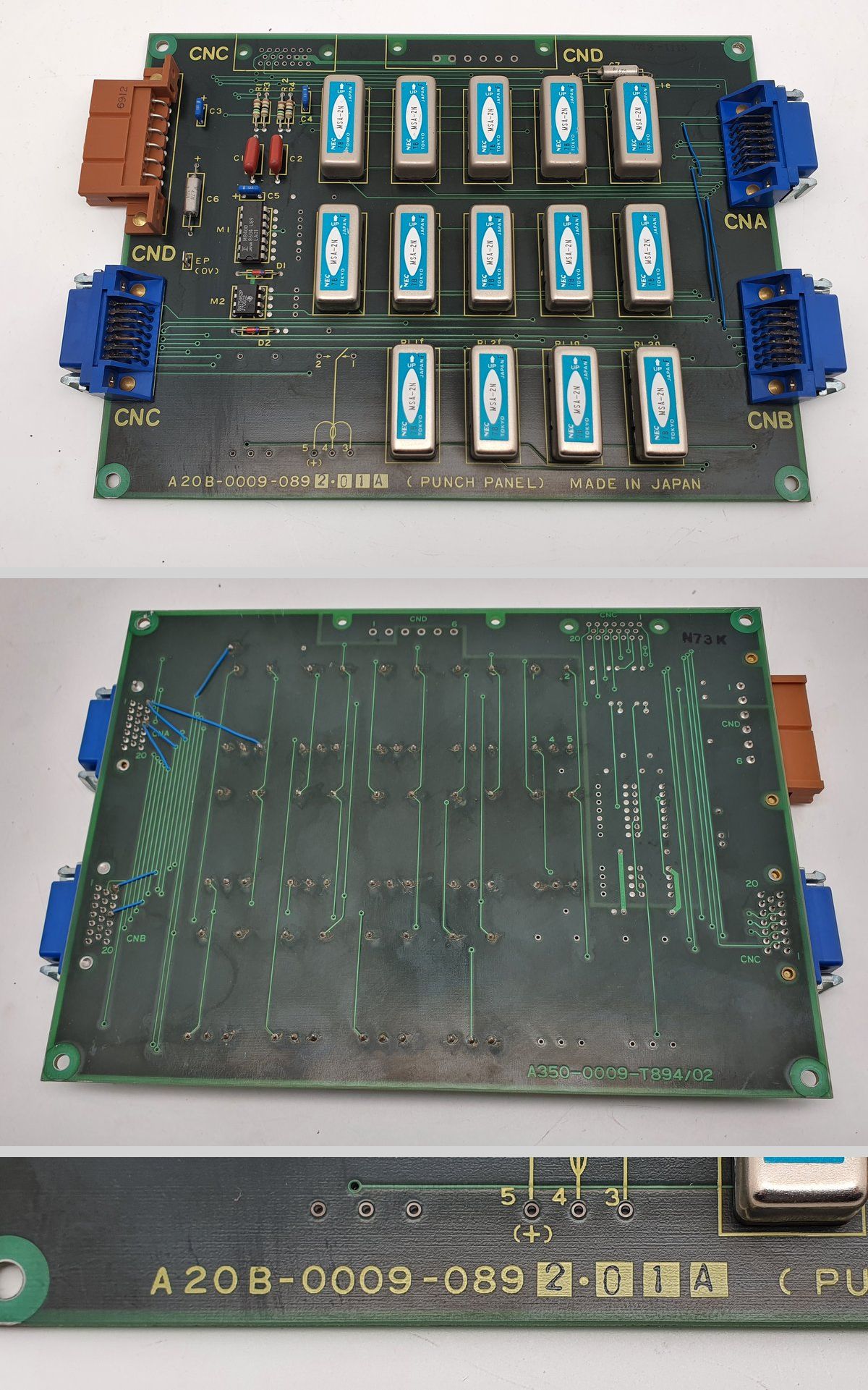 LK2553 Circuit board Fanuc A20B-0009-0892 01A