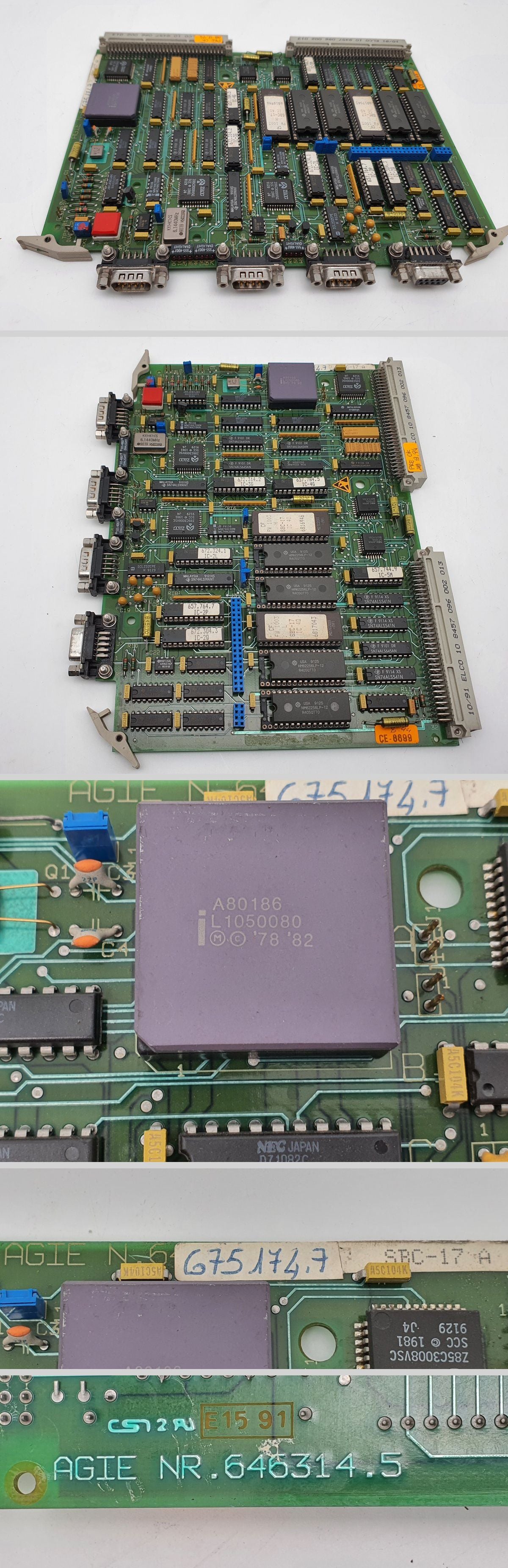 LK2556 Circuit board Agie 675.174.7 SBC-17 A 646314.5