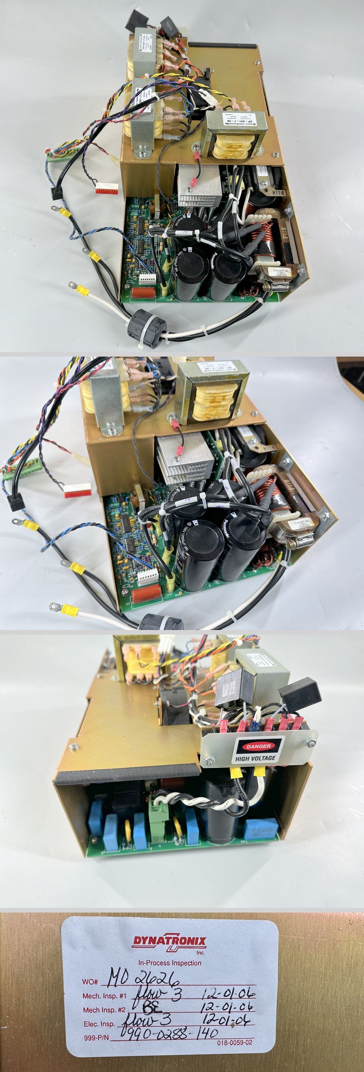 LK2596 Power Supply Dynatronix MD2626