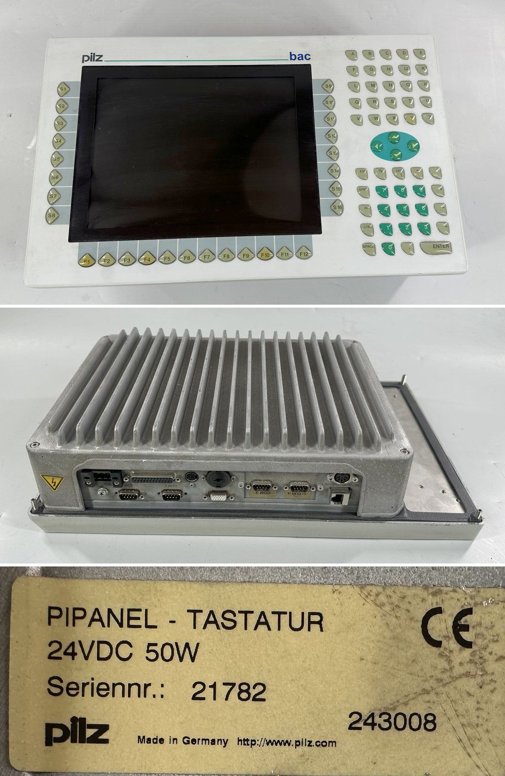 LK2665 Bedienpanel Pipanel Tastatur Pilz bac 243008 50W