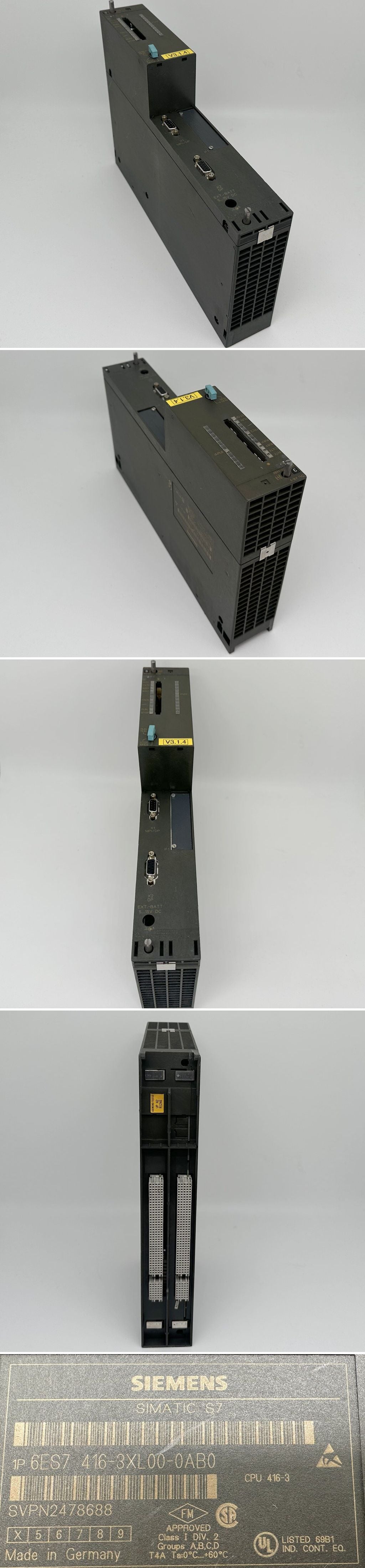 LK2686 Simatic S7 Siemens 6ES7 416-3XL00-0AB0 6ES7416-3XL00-0AB0 E4