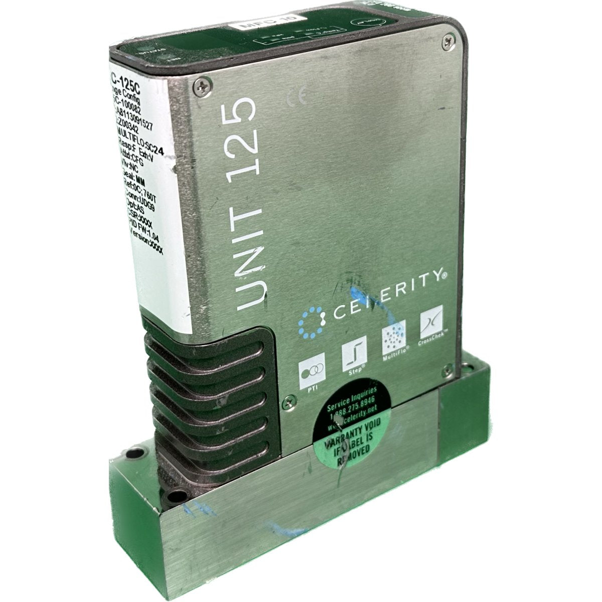 LK2822 Durchflussmesser Celerity Unit 125 IFC-125C CF4 200 sccm