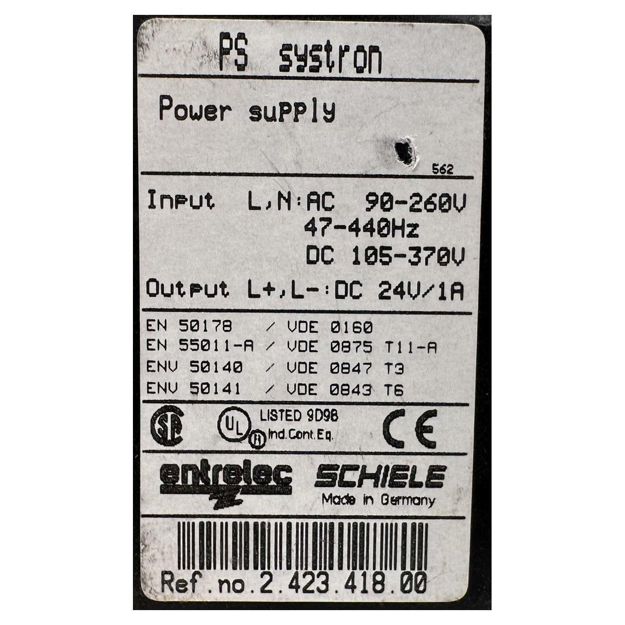 LK2944 Stromzufuhr Schiele Entrelec 223-1723 212341800_4