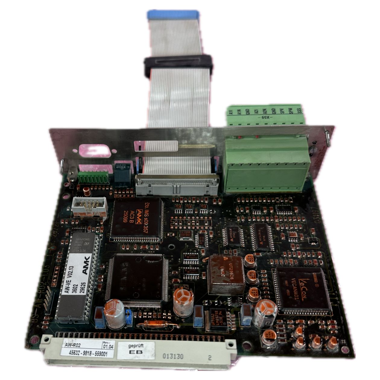 LK3023 Inverter board Frequenzumrichter Platine AMK AW-R02-1.03 26721 Rev 1.04_2