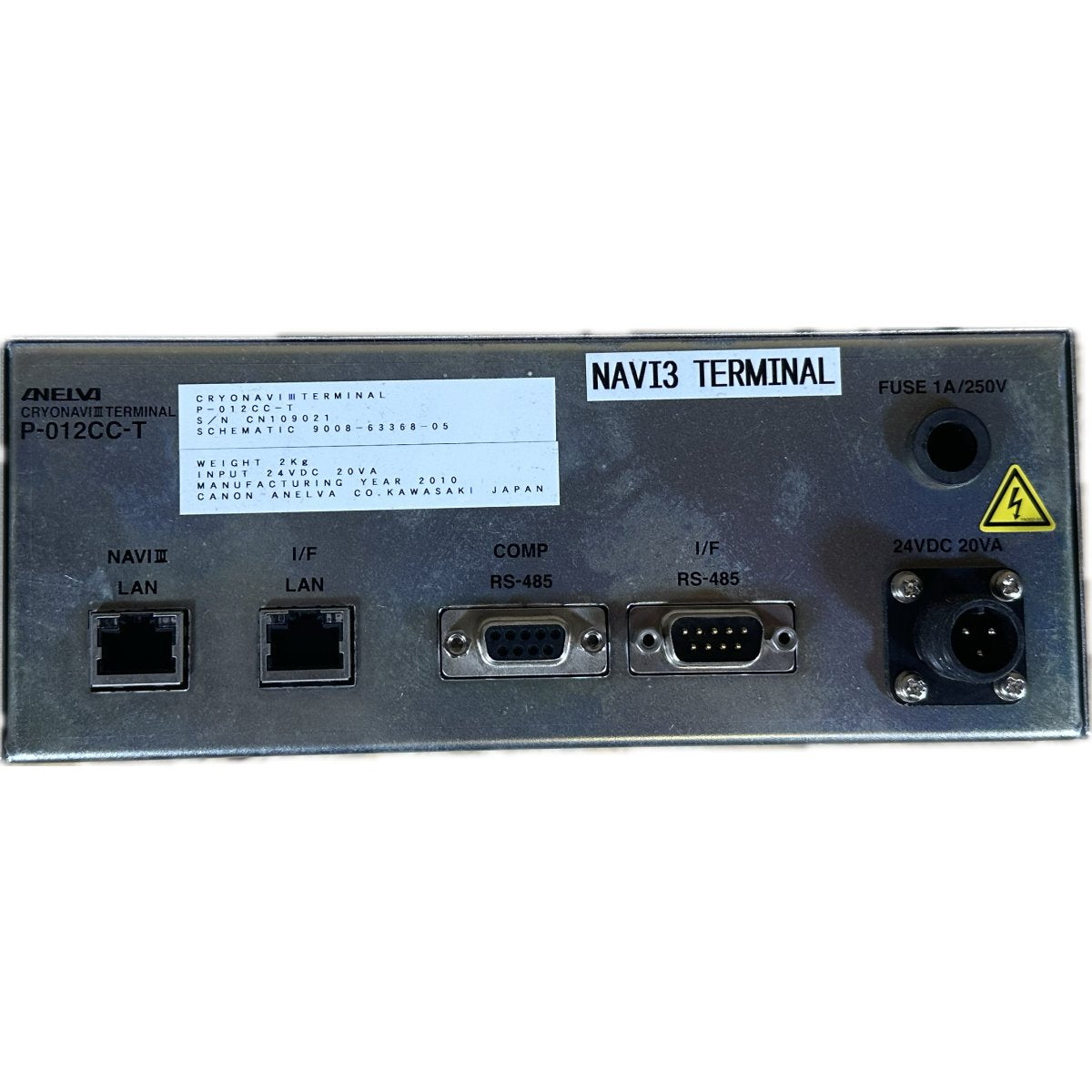 Cryonavi P-012CC-T-3