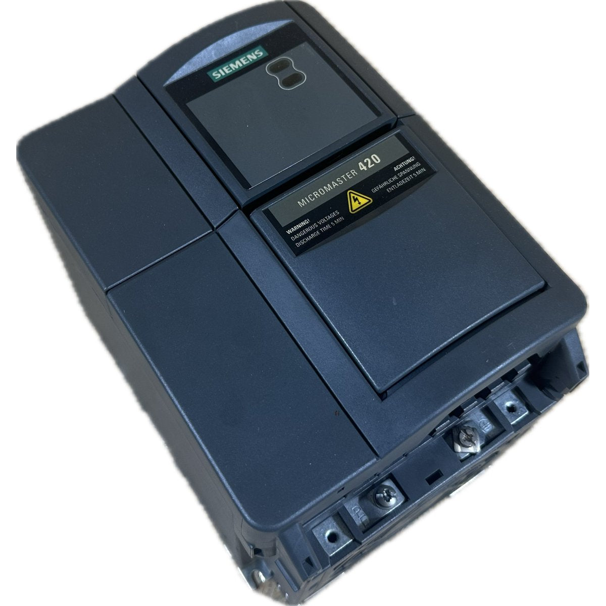 LK3499 Micromaster 420 Siemens 6SE6420-2UD24-0BA1 Klemmbügel defekt