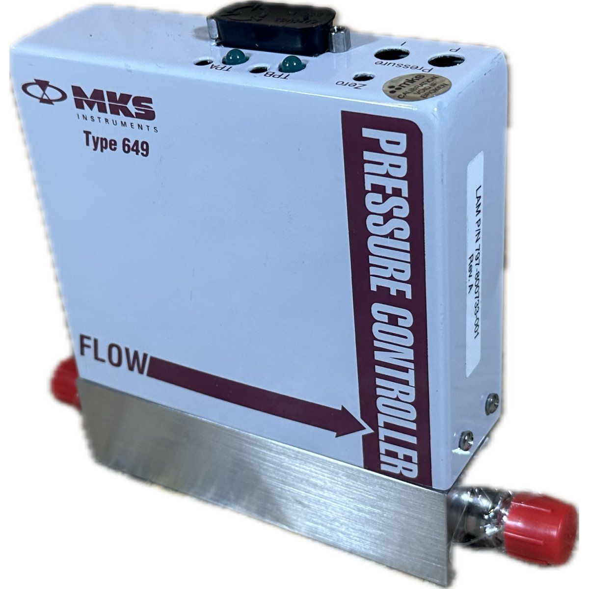 LK3535 Massenfluss Druckregler Pressure Controller MKS 649A-25014 50 Torr