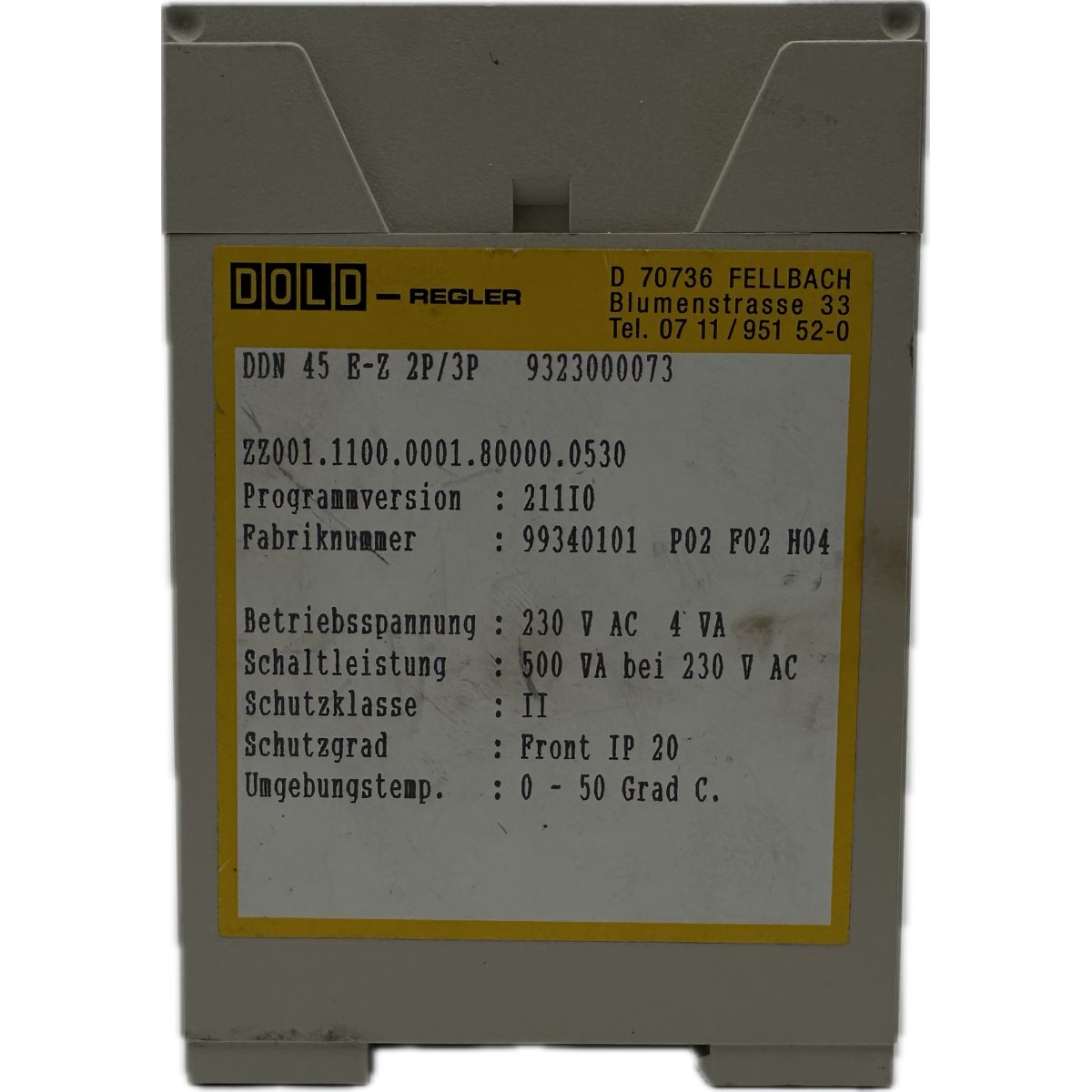 Dold DDN45E Z 2P/3P-4