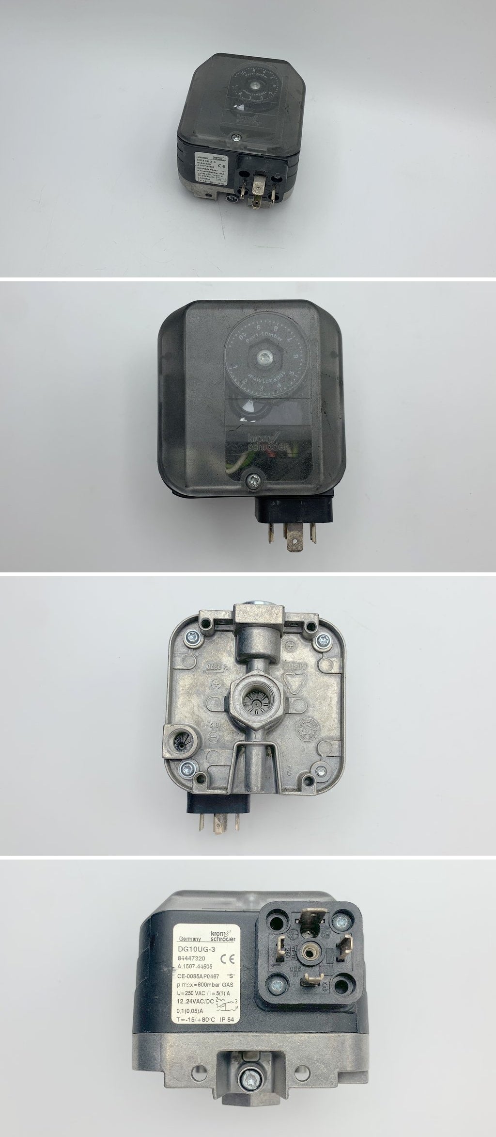 LK392 Gas-Druckwächter Kromschröder DG10UG-3 84447320