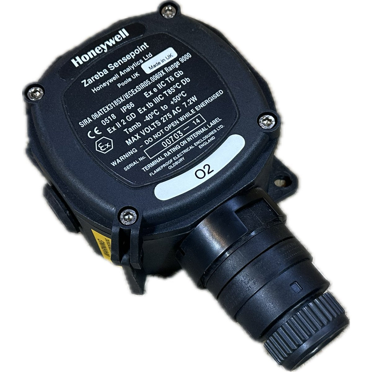 LK3974 Zareba Sensepoint Honeywell 06ATEX3185X/IECExSIR05.0069X