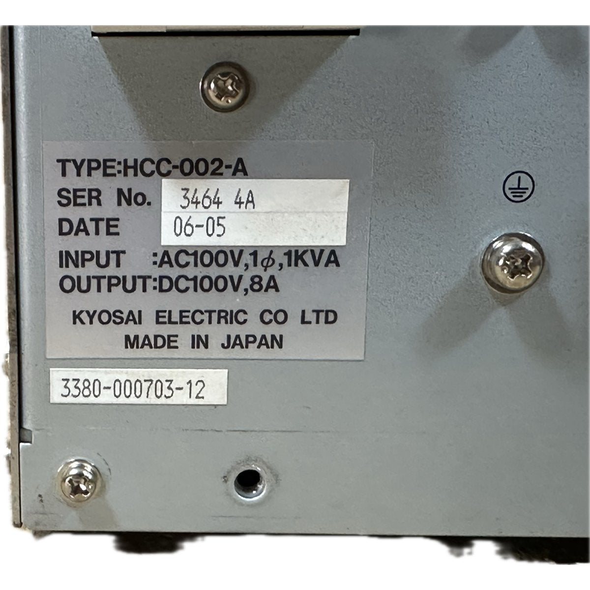 Kyosai Electric HCC-002-A-4