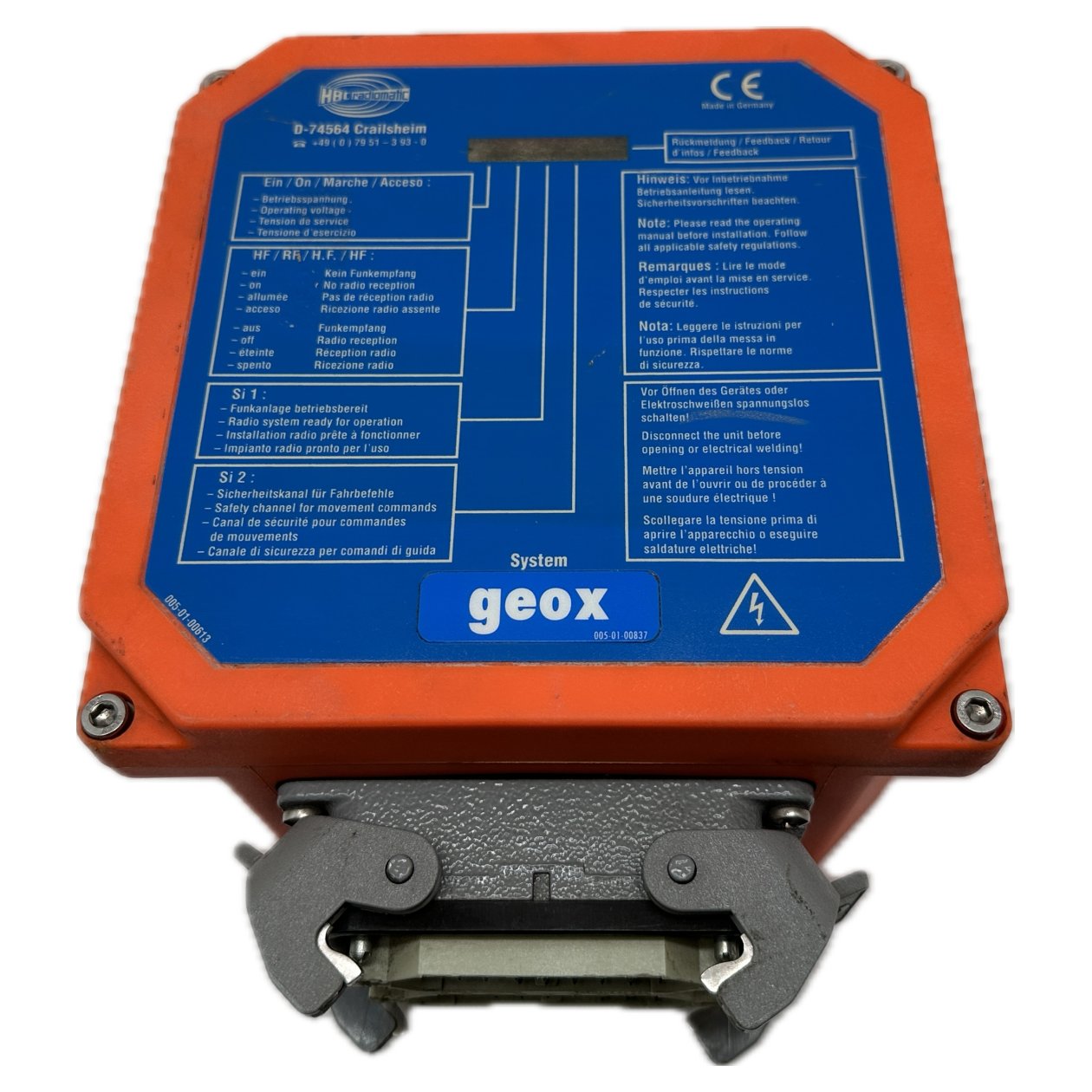 LK4023 Funkfernsteuerung Empfänger HBC Radiomatic GEOX