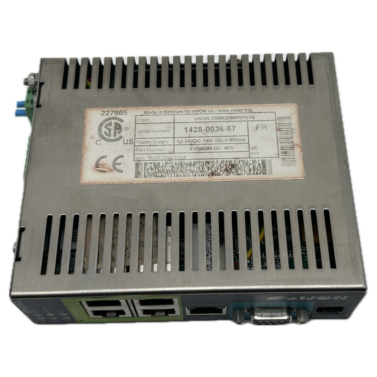 Ethernet Schalter eWON 2005CD/MPI/PSTN_3