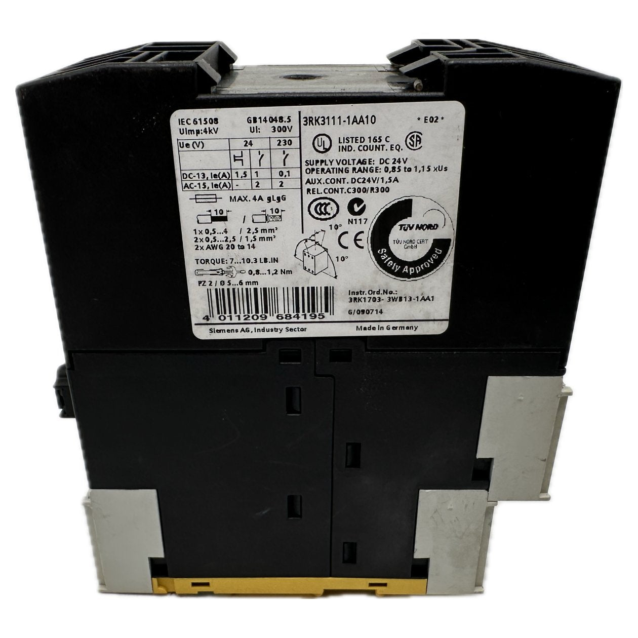 Zentralmodul Siemens 3RK3111-1AA10_4